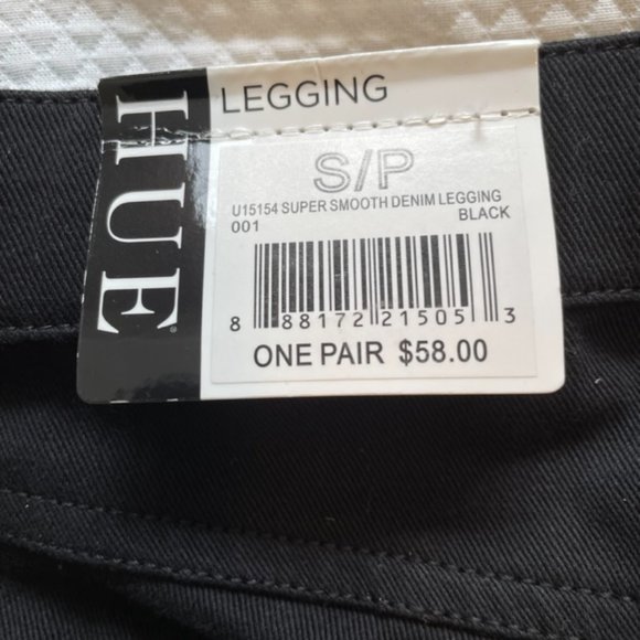 HUE Super Smooth Denim Leggings - Picture 5 of 9